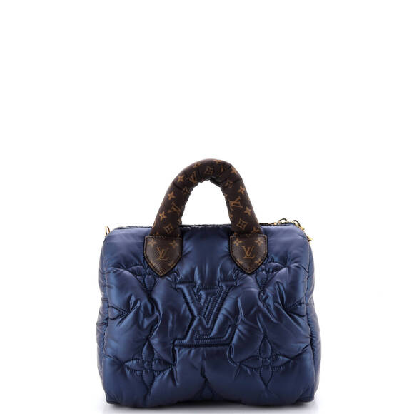 Louis Vuitton 25 Speedy Bandouliere Bag Monogram Quilted Econyl Nylon - Picture 3 of 6